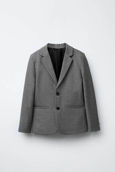 COMFORT SUIT BLAZER - Mid-grey by Zara - Image 0