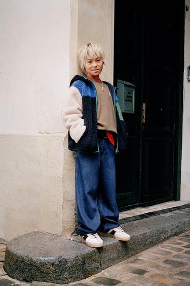 SKATER STRAIGHT LEG JEANS - Blue by Zara