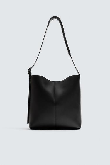 PLAIN TOTE BAG - Black by Zara