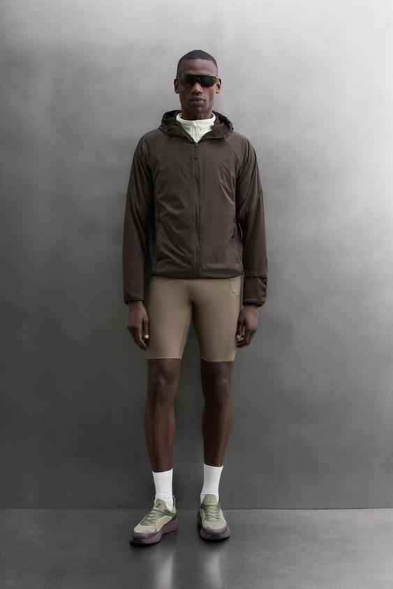 MID-LAYER TRAINING JACKET - Brown by Zara - Image 0