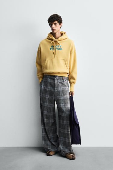 SLOGAN HOODIE HARRY LAMBERT FOR ZARA X DISNEY - Yellow by Zara - Image 0