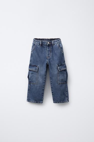 CARGO JEANS - Light blue by Zara - Image 0