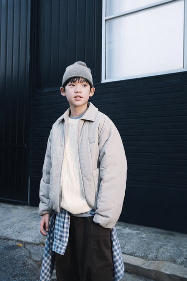 LIGHTWEIGHT PUFFER JACKET - Grey by Zara