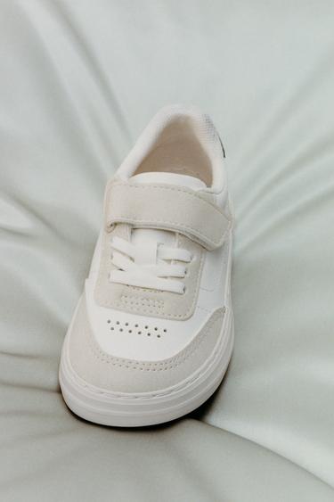 CONTRAST BAREFOOT TRAINERS - White by Zara