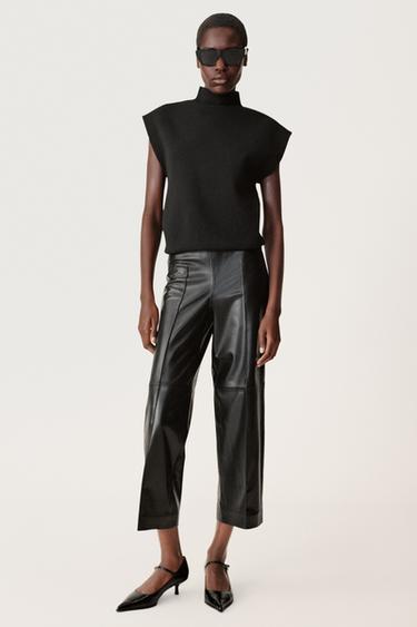 MOCK NECK TOP 50TH ANNIVERSARY - Black by Zara