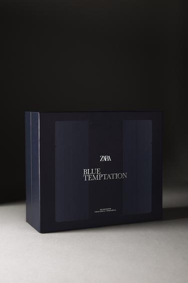 BLUE TEMPTATION EDP SET 120 ML (4.05 FL.OZ) + 60 ML (2.03 O.Z) - TINTED LEATHER by Zara