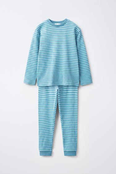 6-14 YEARS/ STRIPED PYJAMAS - Blue by Zara