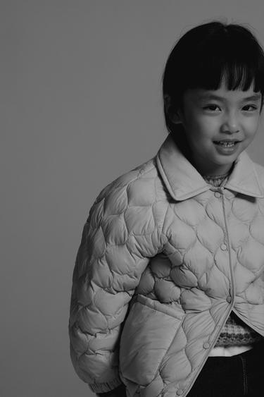 LIGHTWEIGHT DOWN PUFFER JACKET - Mauve by Zara