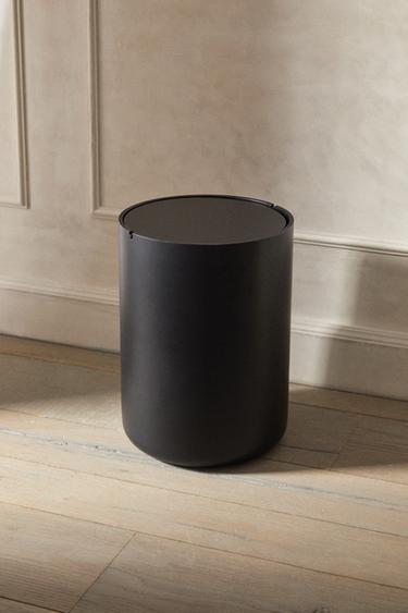 LARGE BLACK RESIN BIN - Black by Zara