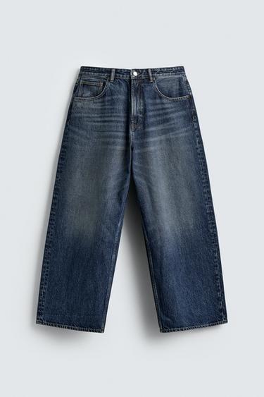 BAGGY FIT JEANS - Blue by Zara