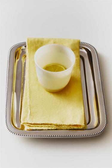 NAPKIN 01 - Mid-yellow by Zara