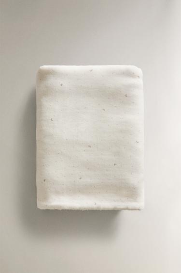 CHILDREN'S MOON BATHROOM TOWEL - Cream by Zara - Image 0