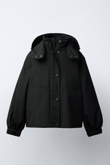 QUILTED PARKA - Black by Zara - Image 0