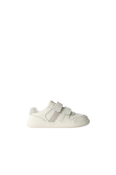 BAREFOOT LEATHER TRAINERS - White by Zara