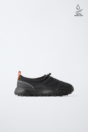 WATER-REPELLENT SKI COLLECTION TRAINERS - Black by Zara - Image 0