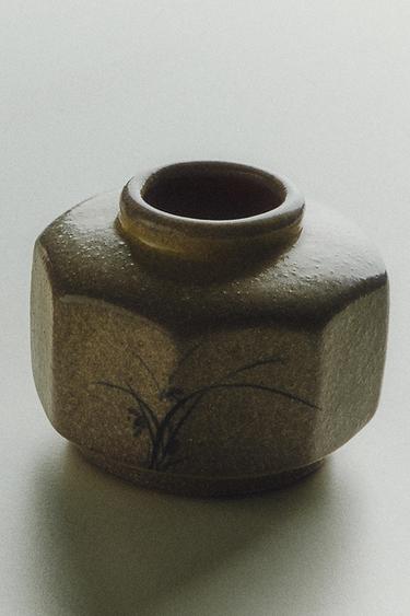 TERRACOTTA VASE - Brown / Taupe by Zara
