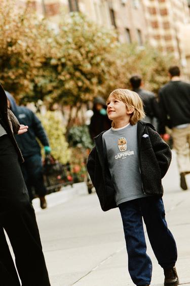 GARMENT DYE CAPYBARA CAPYFUN © T-SHIRT - Blue by Zara