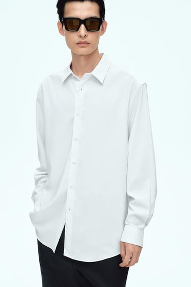 STRETCH SHIRT - White by Zara