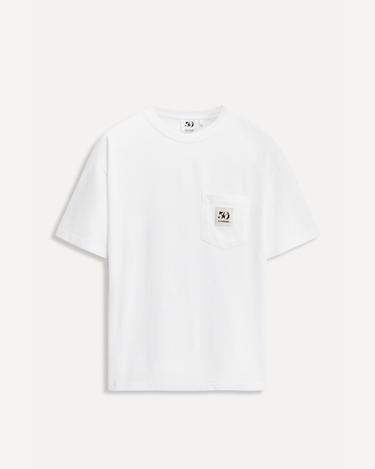 50TH ANNIVERSARY PATCH POCKET T-SHIRT - White by Zara