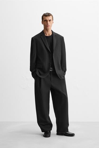 WOOL BLAZER - LIMITED EDITION - Anthracite grey by Zara - Image 0