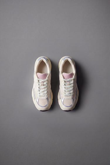 MESH TRAINERS - White by Zara