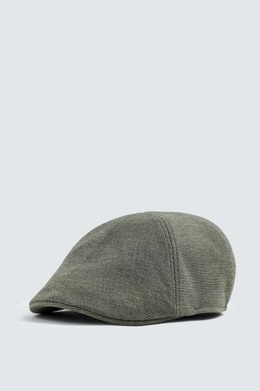 STRUCTURED BERET - Khaki by Zara