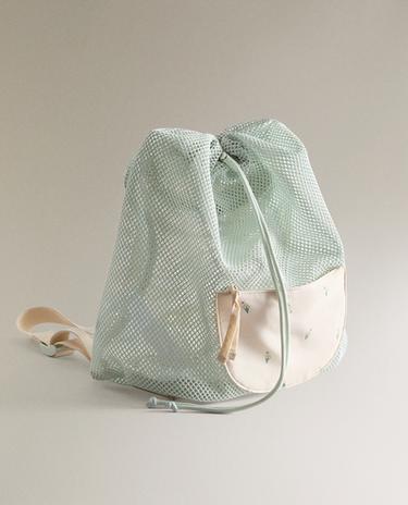 CHILDREN'S ICE CREAM BEACH BACKPACK - Light beige by Zara - Image 0
