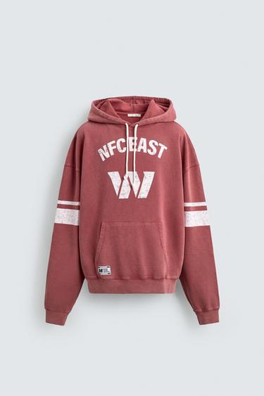 NFL WASHINGTON COMMANDERS HOODIE - Red by Zara