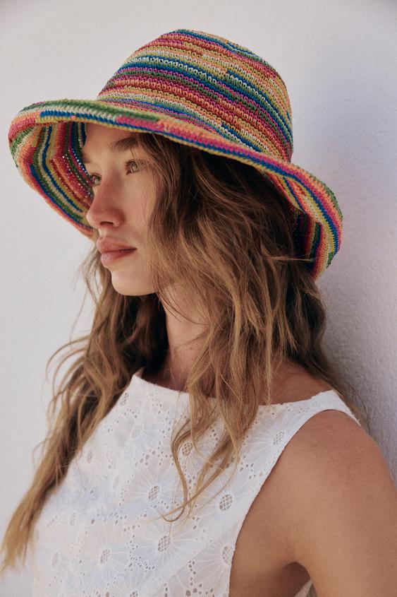 COMBINED BUCKET HAT - Multicoloured by Zara - Image 0
