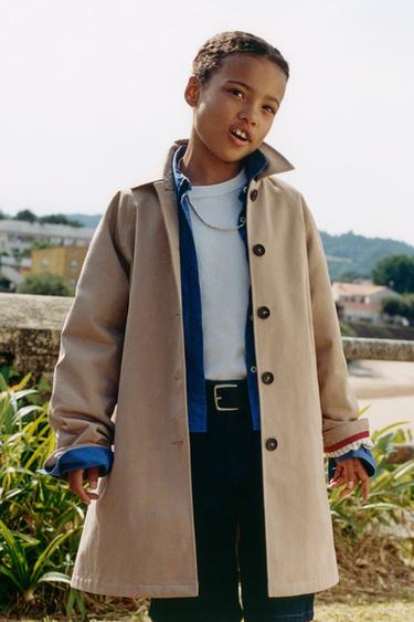 QUILTED LINING TRENCH COAT - Beige by Zara