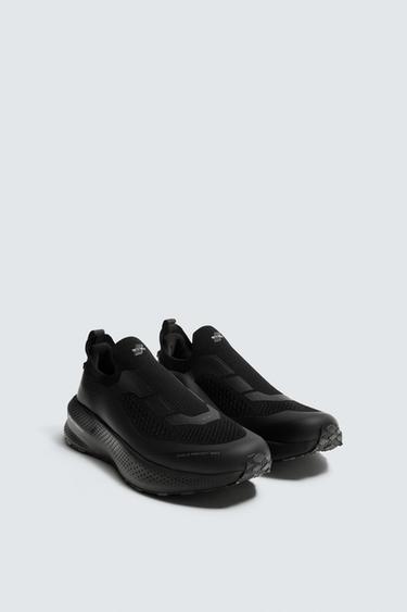 LACELESS TRAINERS - Black by Zara