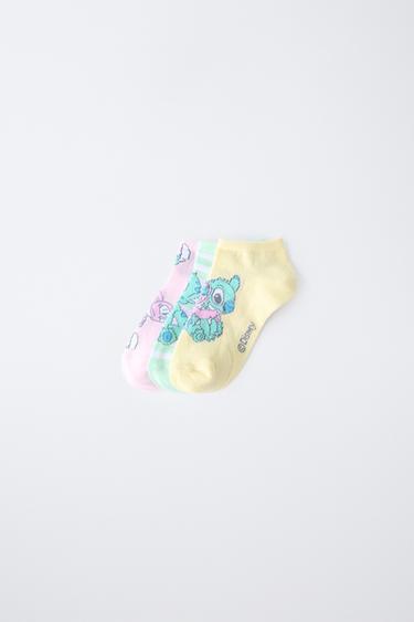 3-PACK OF LILO & STITCH © DISNEY ANKLE SOCKS - Pink by Zara - Image 0