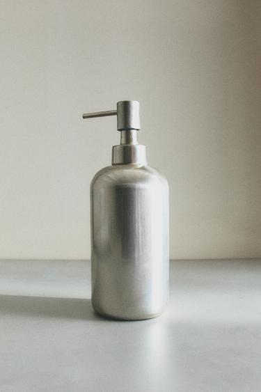 METAL SOAP DISPENSER - Silver by Zara - Image 0