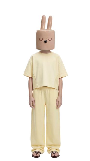 PLAIN HEAVY JERSEY T-SHIRT - Yellow by Zara