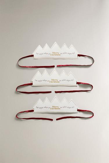 CHILDREN'S CHRISTMAS CROWN - Multicoloured by Zara