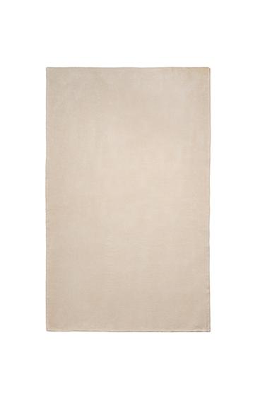 CHENILLE JACQUARD THROW - Ecru by Zara