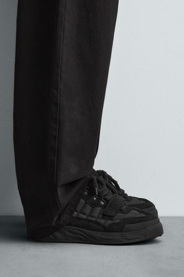 MONOCHROME CHUNKY TRAINERS - Black by Zara - Image 0