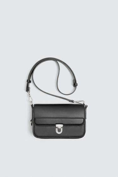 PLAIN CROSSBODY BAG - Black by Zara