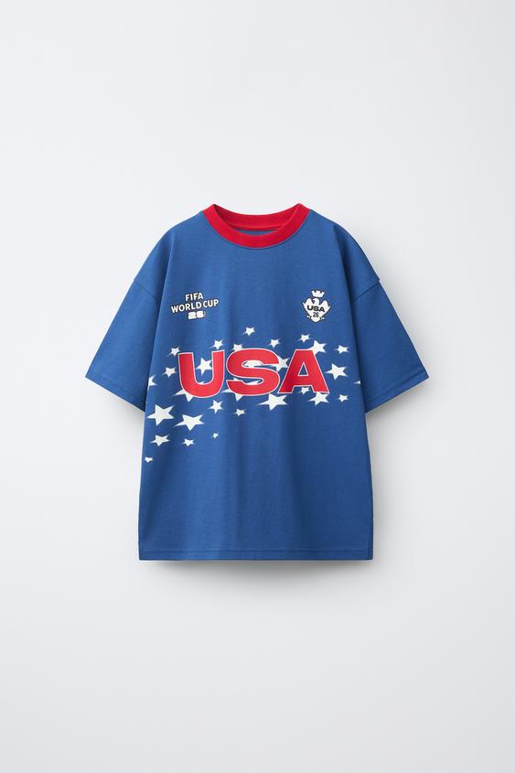 USA FIFA WORLD CUP ™ 2026 T-SHIRT - Blue by Zara - Image 0