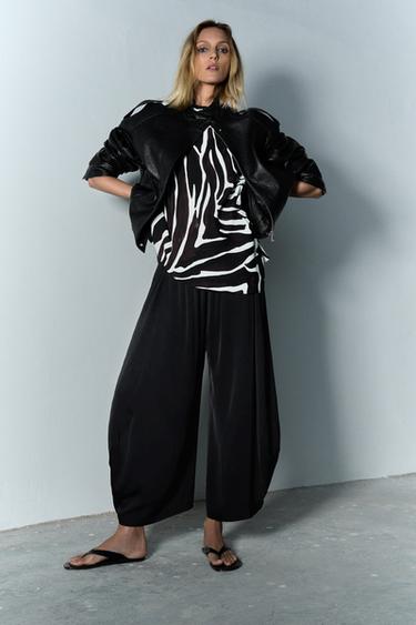 LEATHER BOMBER JACKET ZW COLLECTION LIMITED EDITION - Black by Zara - Image 0