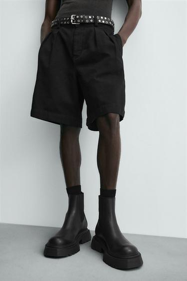 CHUNKY CHELSEA BOOTS - Black by Zara