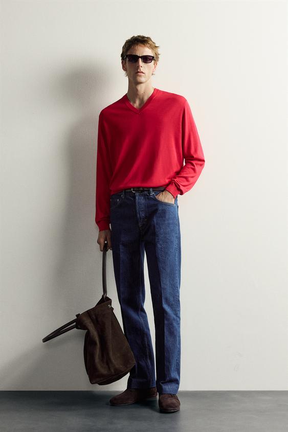 LIGHTWEIGHT 100% SILK JUMPER AARON LEVINE X ZARA - Red by Zara - Image 0