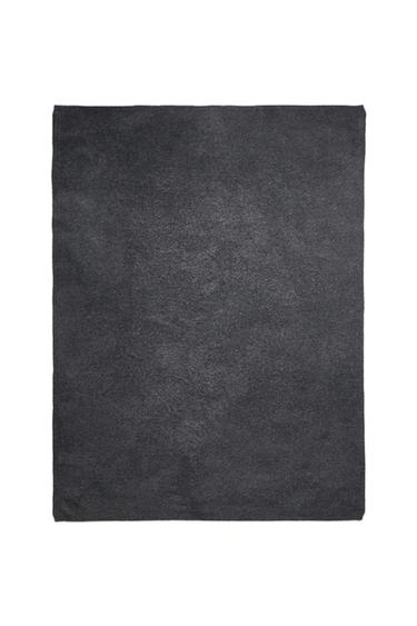 KNIT THROW - Blue by Zara