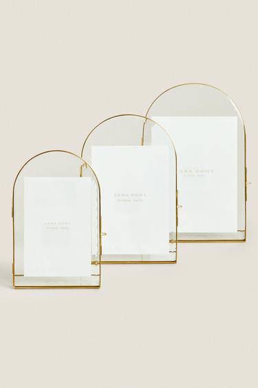 GOLDEN ARCH PHOTO FRAME - Golden by Zara