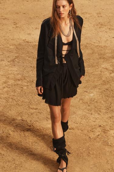 LIMITED EDITION CROPPED JACKET - Black by Zara - Image 0