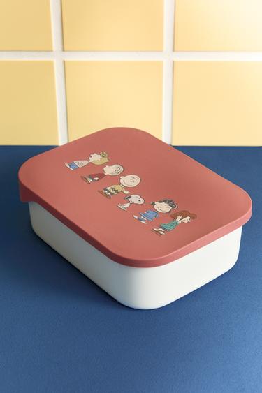 CHILDREN'S SILICONE PEANUTS™ LUNCH BOX - Light yellow by Zara