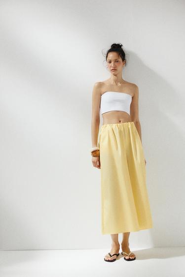 CULOTTES - Yellow by Zara