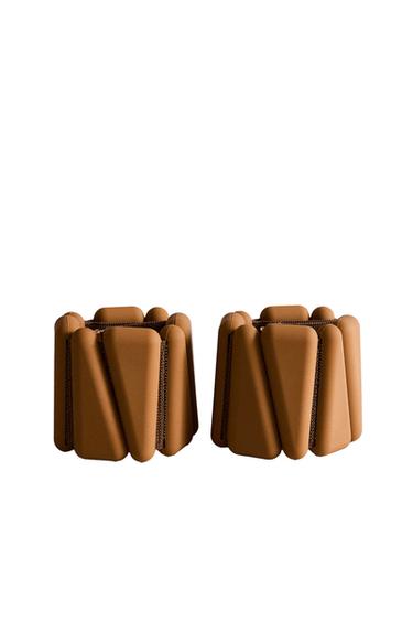 PACK OF EXERCISE ANKLE WEIGHTS (PACK OF 2) - Brown by Zara