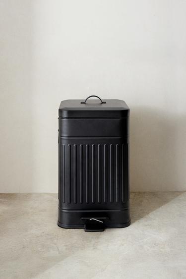 SMALL KITCHEN BIN - Black by Zara