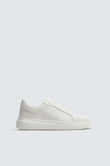 CHUNKY TRAINERS - White by Zara
